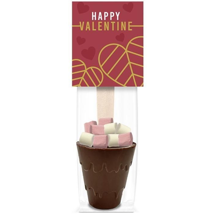 Customisable hot chocolate spoons.