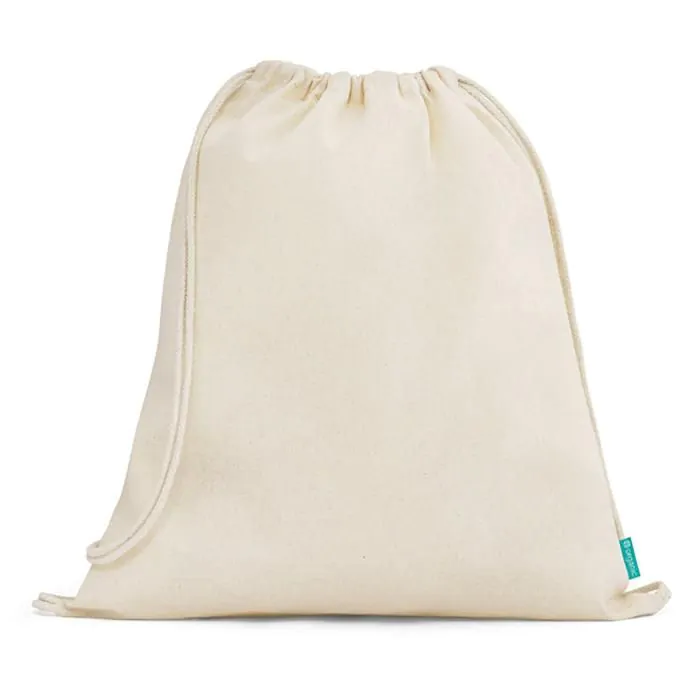 Nampula Organic Cotton Drawstring Bag