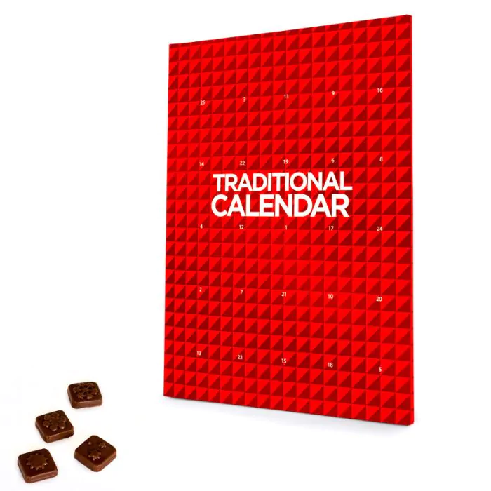 Traditional 'A4' Promotional Advent Calendar