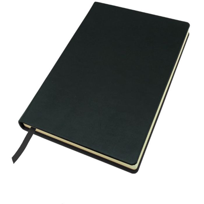 Buckingham Nappa Leather A5 Casebound Notebook main product photo
