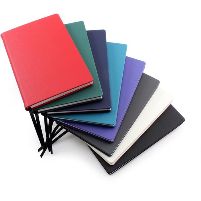 Recycled Eleather A5 Casebound Notebook main product photo