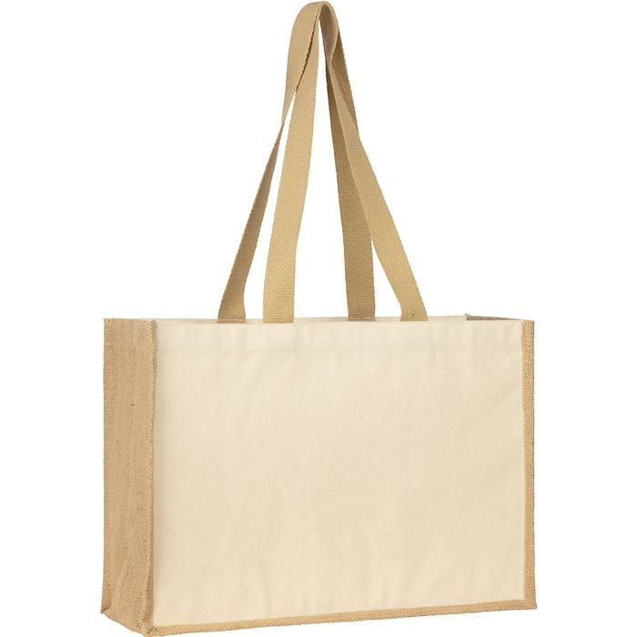 Brookland Eco Jute 10Oz Canvas Tote Shopper Bag main product photo