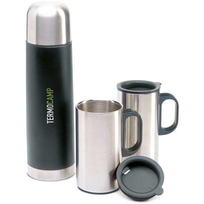 Isoset Insulation Flask With 2 Mugs
