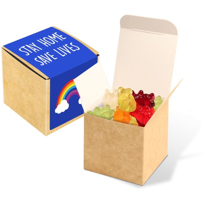 Eco Kraft Cube - Kalfany Vegan Bears - 40g main product photo