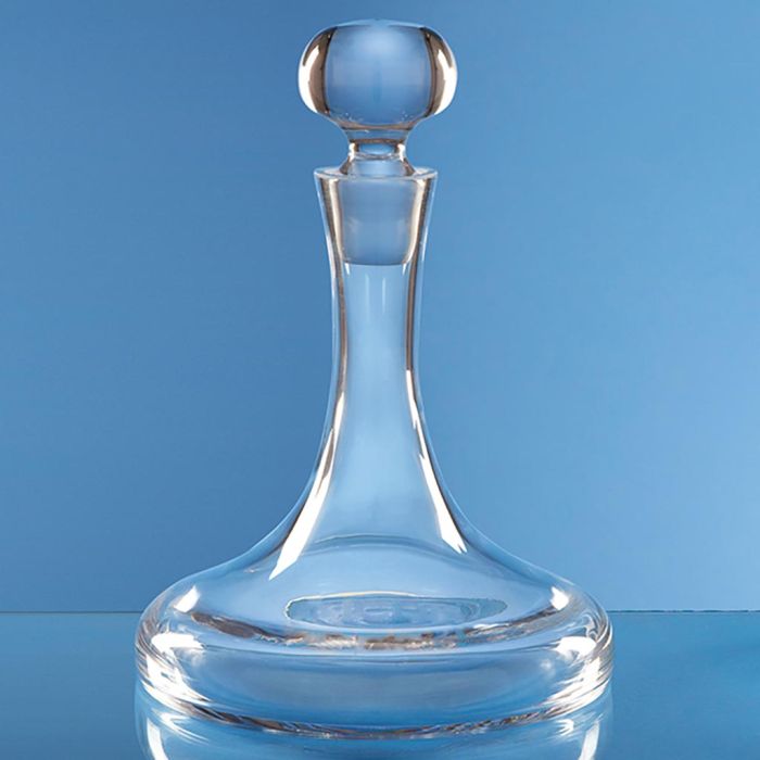 0.75ltr Handmade Plain Ships Decanter main product photo