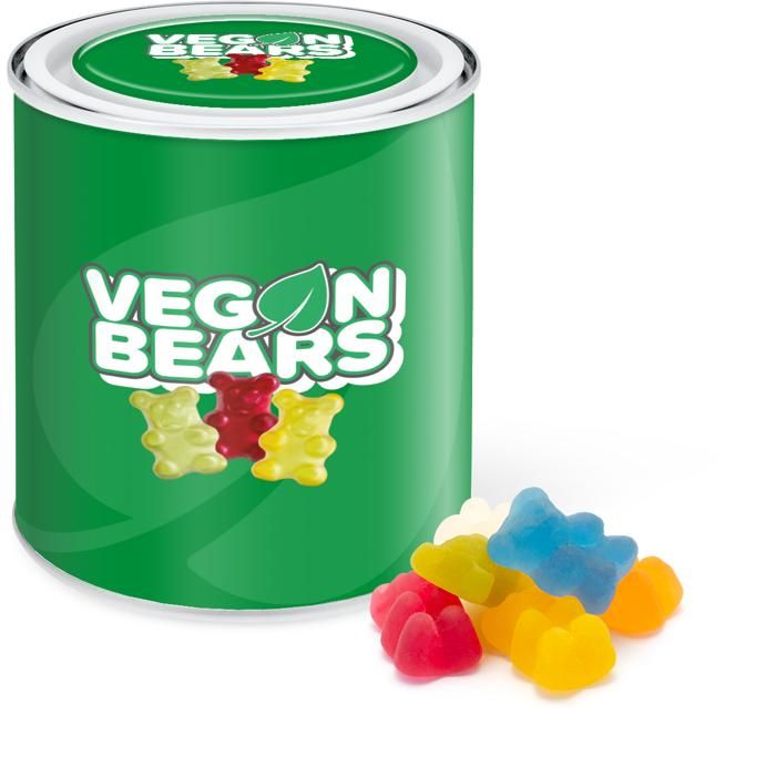 Large Paint Tin - Vegan Bears main product photo