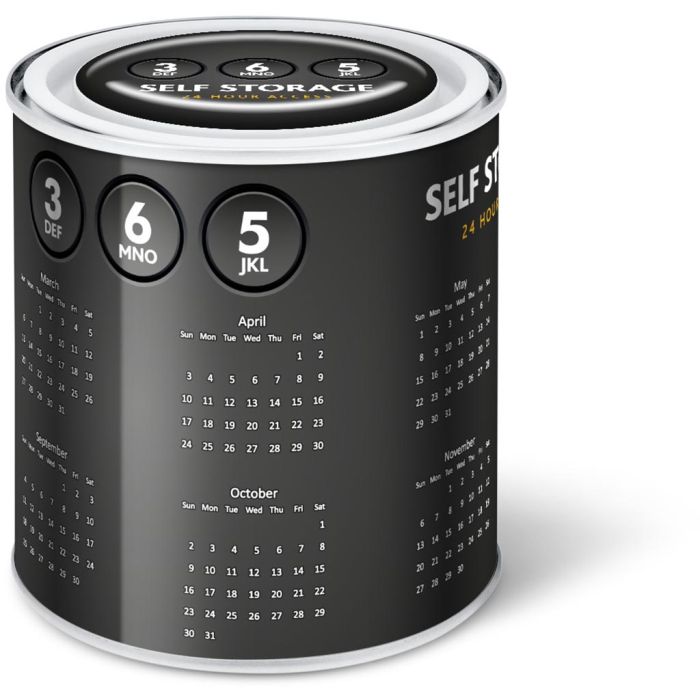 Large Paint Tin - The Jelly Bean Factory main product photo