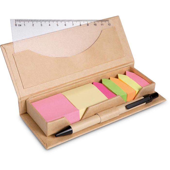 Stibox Desk Set In Brown Paper Box main product photo