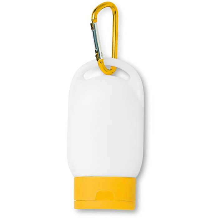 Promotional merchandise spring merchandise pack branded suncream.