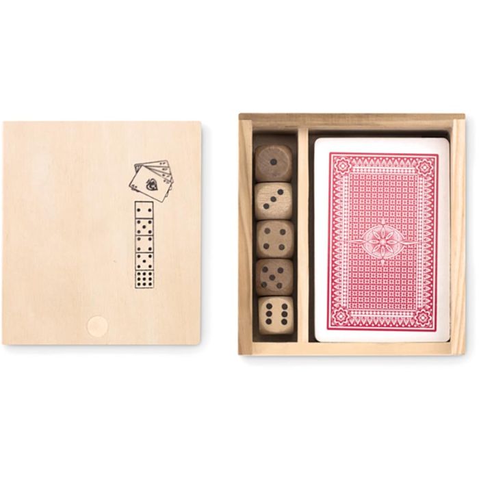 Las Vegas Cards And Dices In Box main product photo