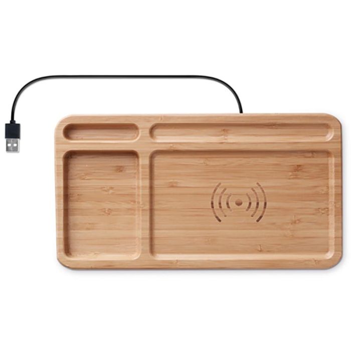 Cleandesk Storage Box Wireless Charger main product photo