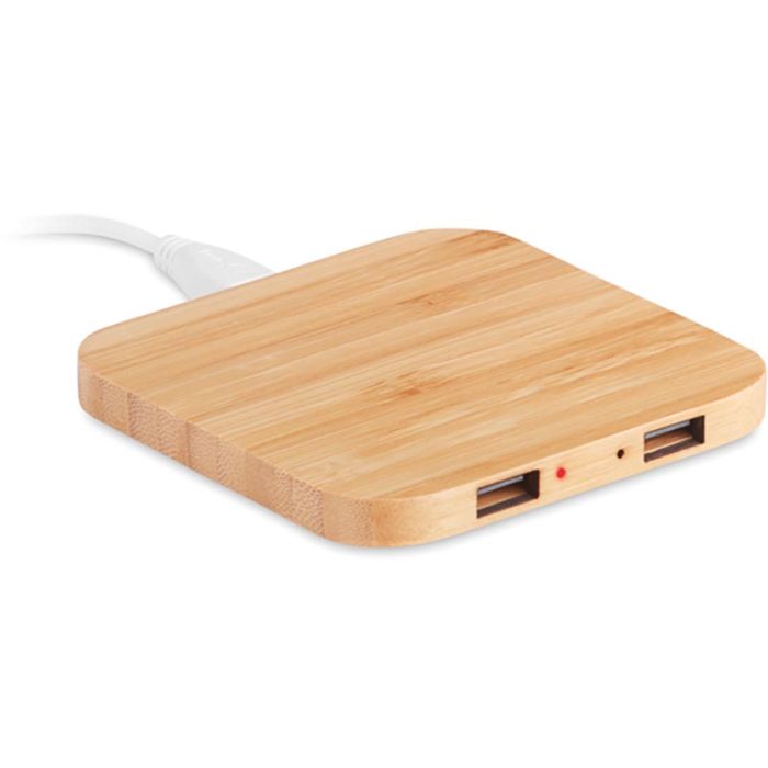 Cuadro Bamboo Wireless Charging Pad main product photo