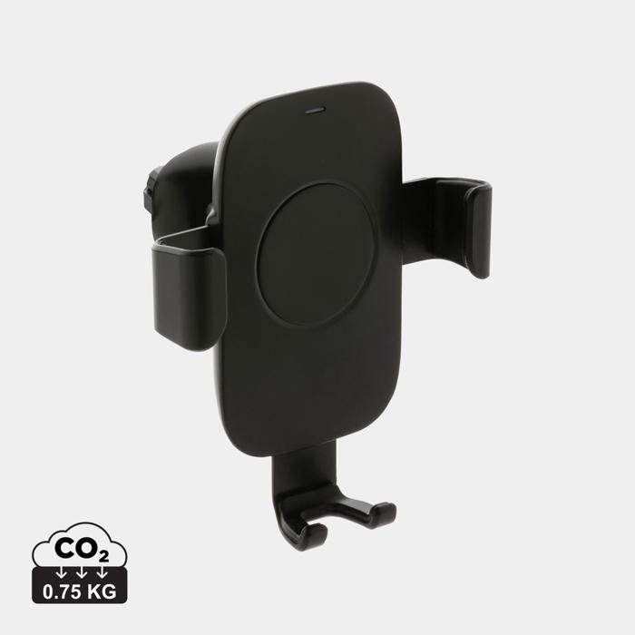 RCS Recycled Plastic 10W Wireless Charging Car Holder main product photo