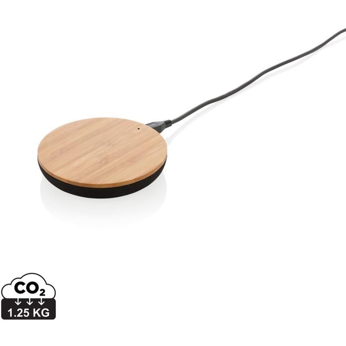 Bamboo x 5W Wireless Charger main product photo