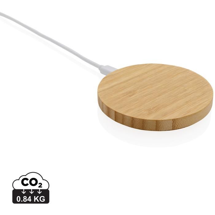 Bamboo 15W Wireless Charger main product photo