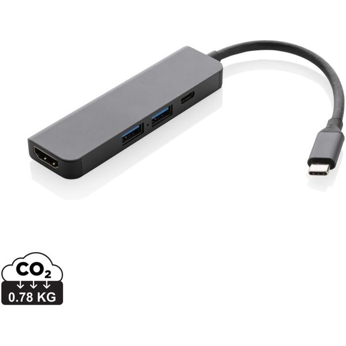 Terra RCS Recycled Aluminum Hub With Hdmi Input main product photo