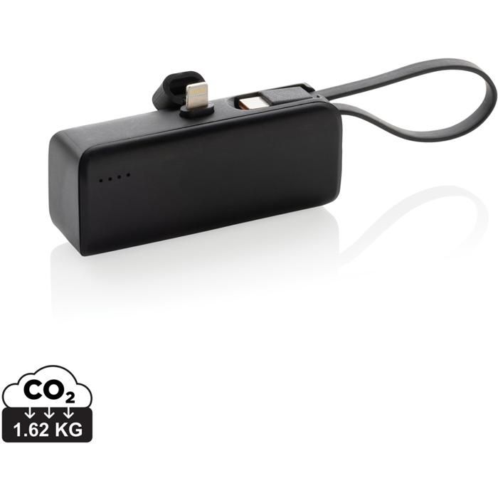Powerlink RCS Rplastic 3000 mAh Powerbank Ios Connector main product photo