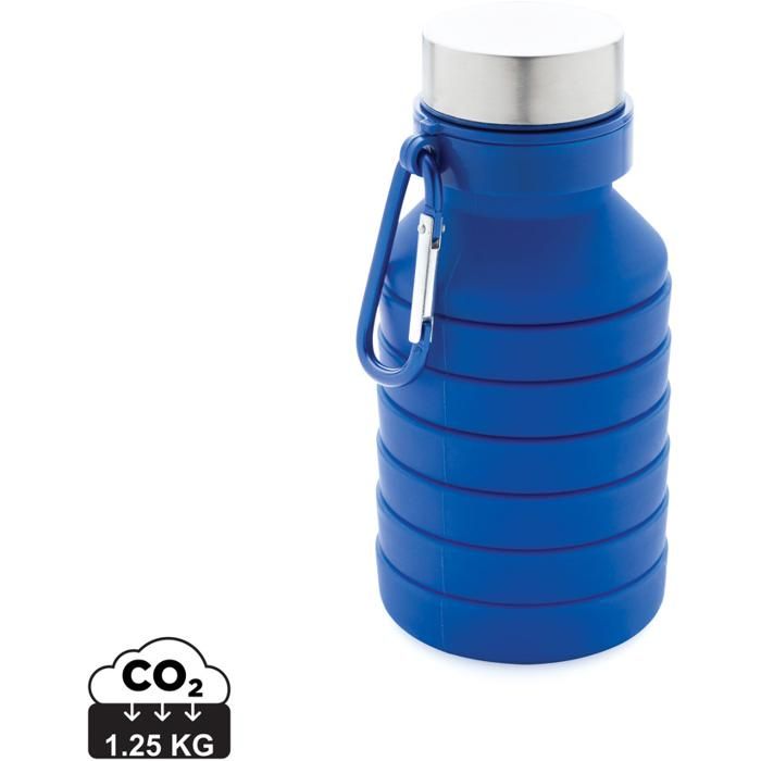 Leakproof Collapsible Silicone Bottle With Lid main product photo