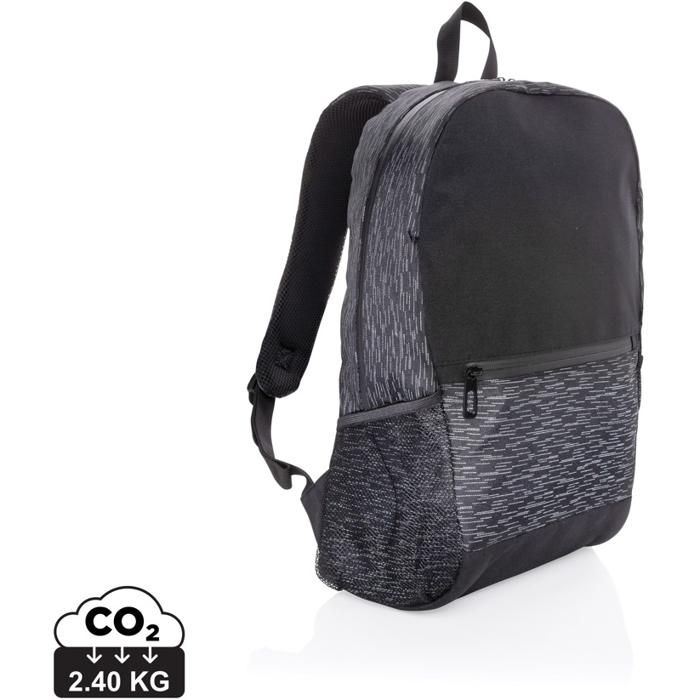Aware RPET Reflective Laptop Backpack main product photo