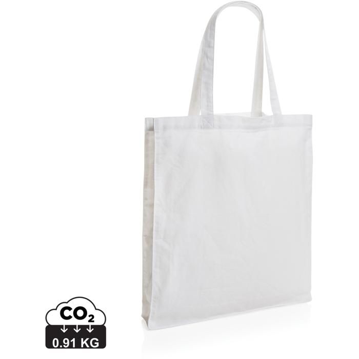 Impact Aware Recycled Cotton Tote W/Bottom 145G main product photo