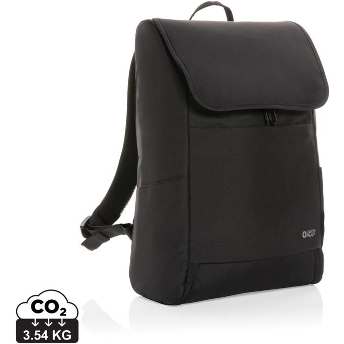 Swiss Peak Fern Aware RPET All Over Zipper 15.6" Backpack main product photo