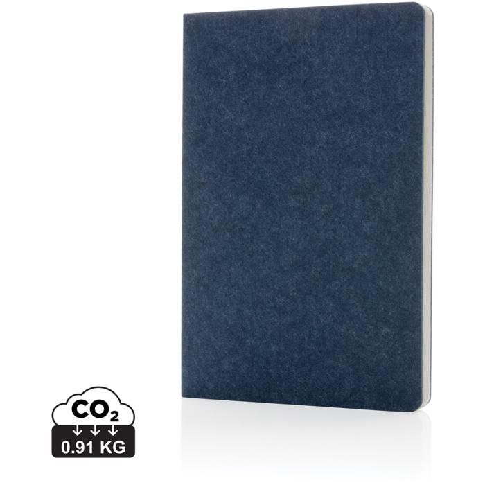 Phrase GRS Certified Recycled Felt A5 Notebook main product photo