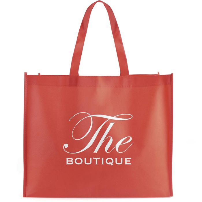 Branded promotional merchandise tote bag