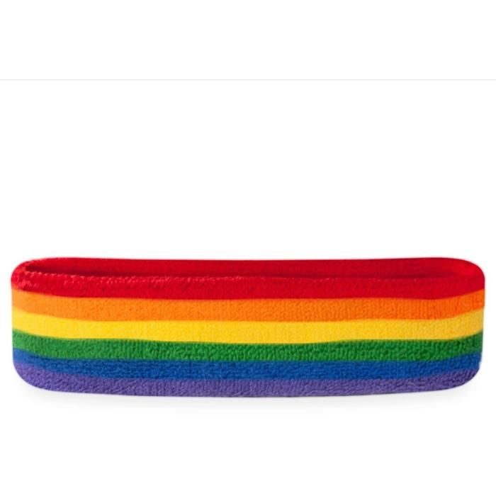 Rainbow Head Sweatband main product photo