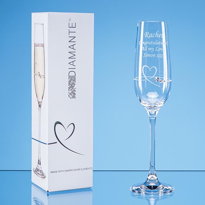 single champagne flute