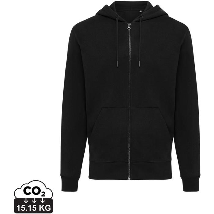 Iqoniq Abisko Recycled Cotton Zip Through Hoodie main product photo