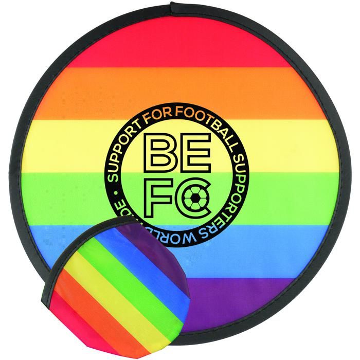 Rainbow Foldable Flying Disk main product photo