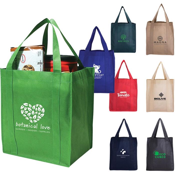 Promotional Malaga - Shopping Tote Bag from Fluid Branding | Non-Woven Bags