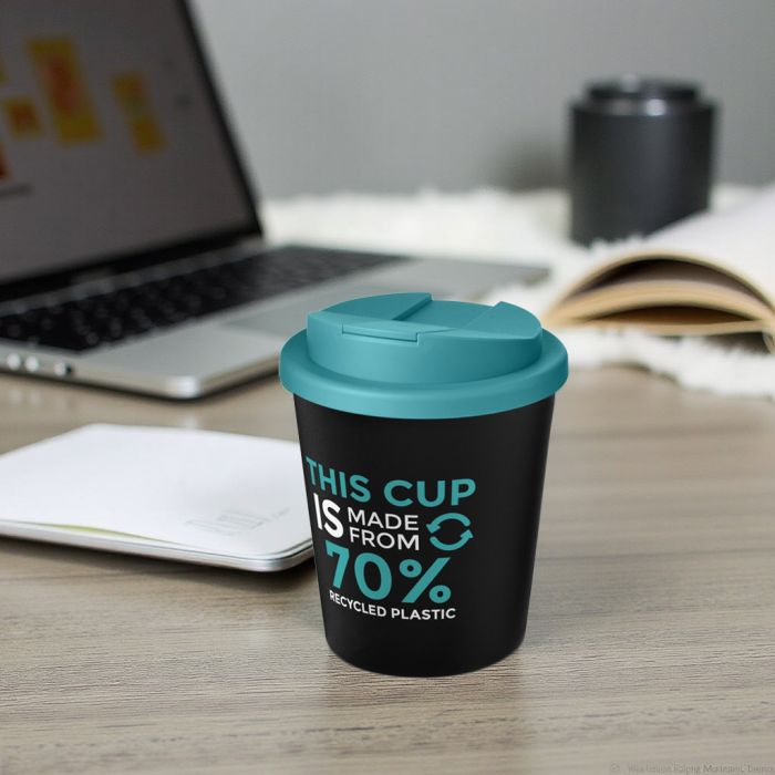 Americano Espresso Eco 250 ml Recycled Tumbler With Spill-Proof Lid main product photo