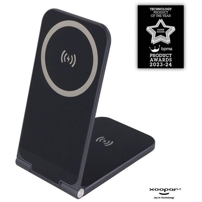 Xoopar Zero 2 In 1 Wireless Charger main product photo