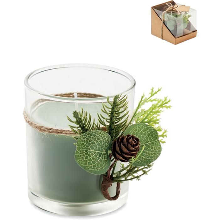 Forest Christmas Candle Holder