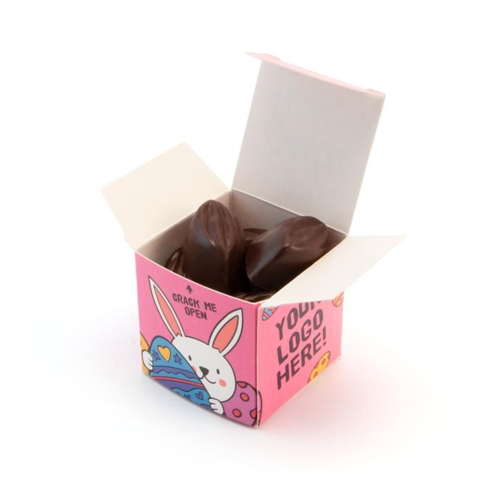 Easter – Eco Maxi Cube - Dark Salted Caramel - Chocolate Truffles main product photo