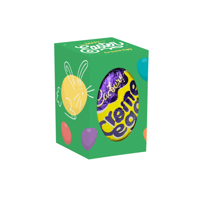 Easter – Eco Mini Egg Box - Creme Egg main product photo
