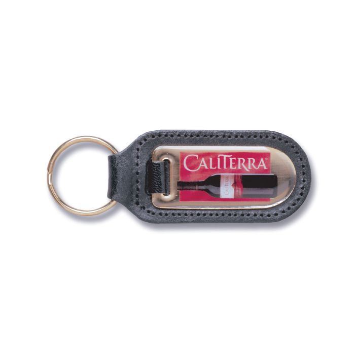 Printed Leather Keyring main product photo