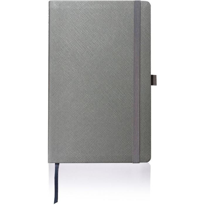 Appeel 'Ortisei' Medium Notebook With Ruled Apple Paper - Grey main product photo