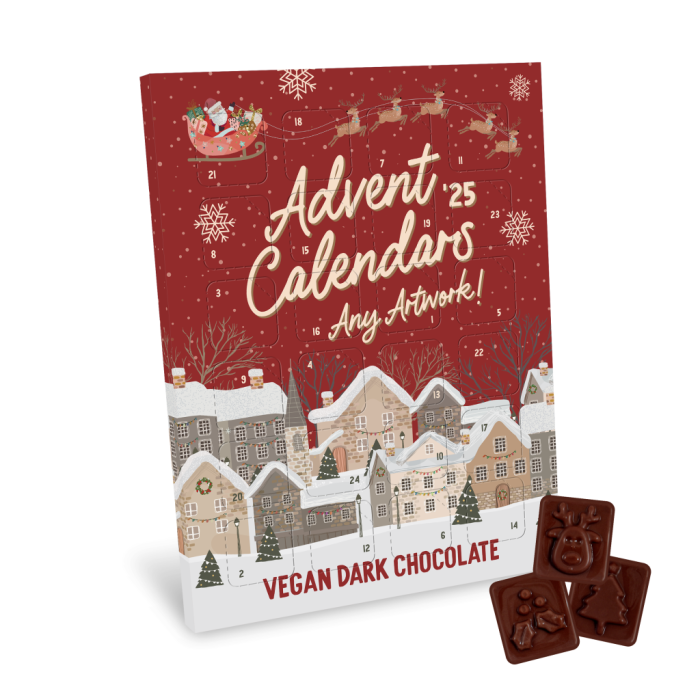Advent Calendars – Maxi Advent Calendar - Vegan Dark Chocolate main product photo