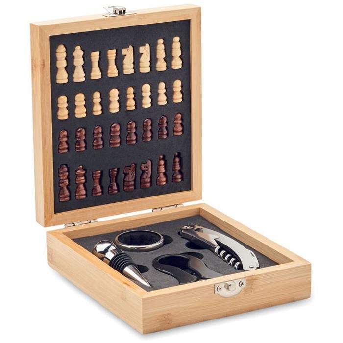 Chess Board Wine Set main product photo