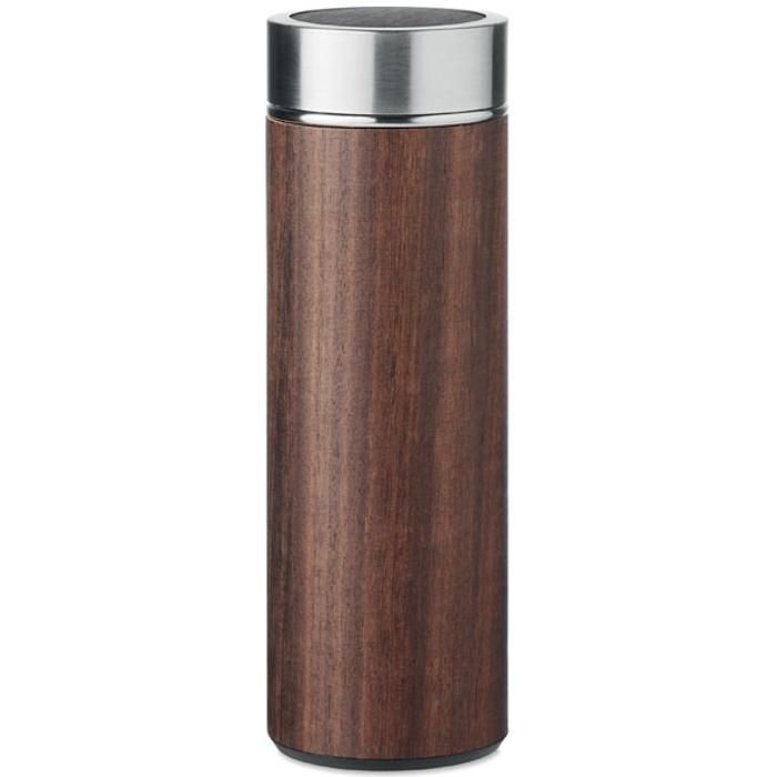 Batumi Oak Double Wall Wooden Flask 400ml main product photo