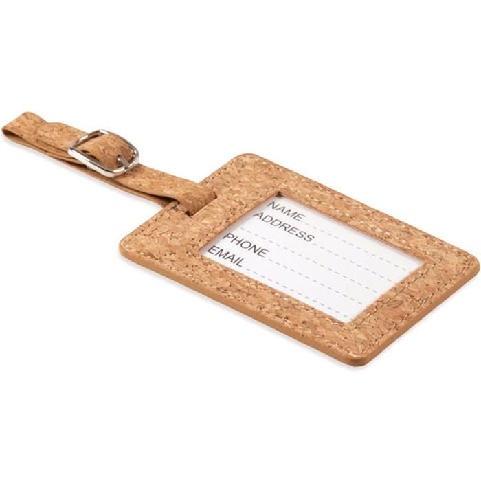 Coco Cork Luggage Tag
