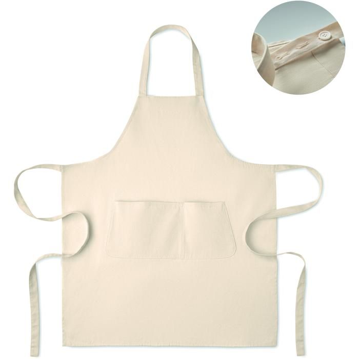 Organic Cotton Apron 240 Gr/M² main product photo