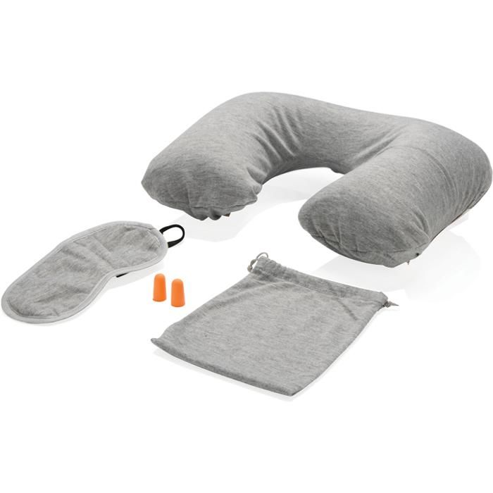 Branded promotional travel set. 