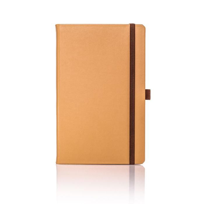 Cordoba Leather Medium Ruled Notebook - Tan main product photo