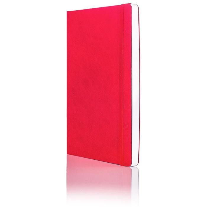 Pechino Medium Ruled Notebook - Red main product photo