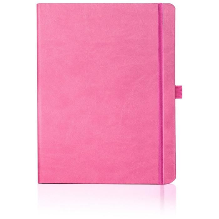 Tucson Large Plain Notebook - Pink main product photo