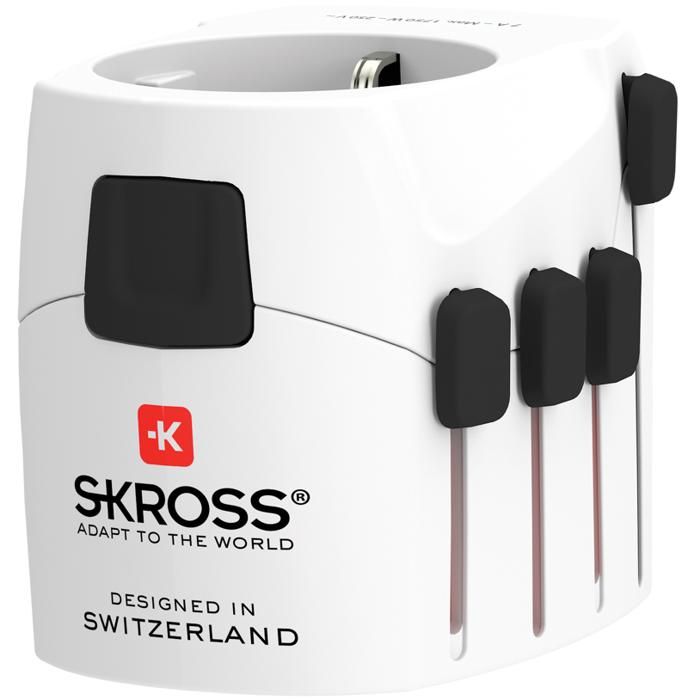 Skross Pro 3-Pole World Travel Adapter