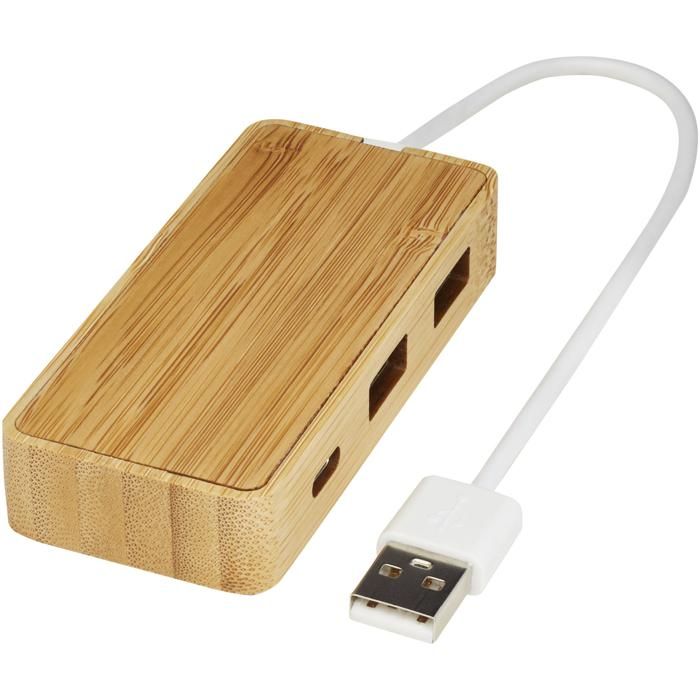 Tapas Bamboo USB Hub main product photo